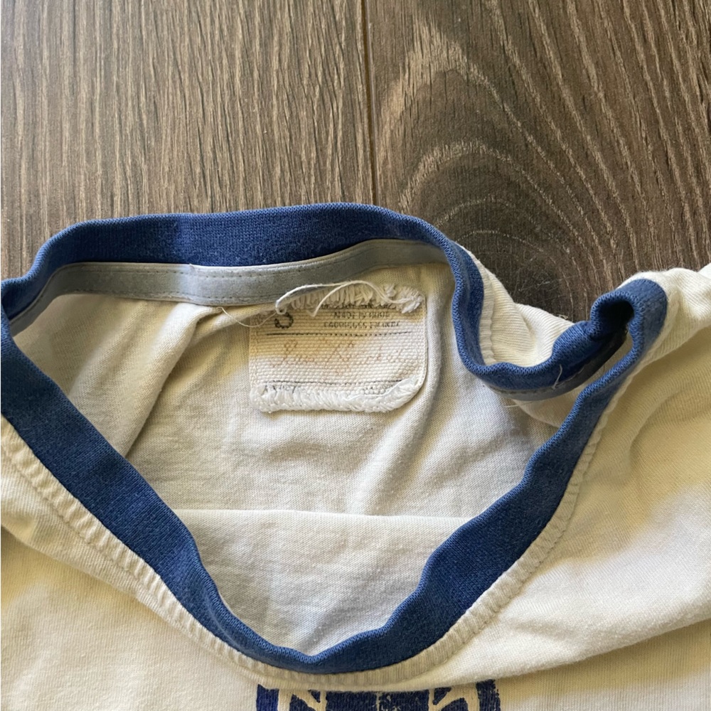 Retro Maple Leafs Ringer Tee - Picture 2 of 6